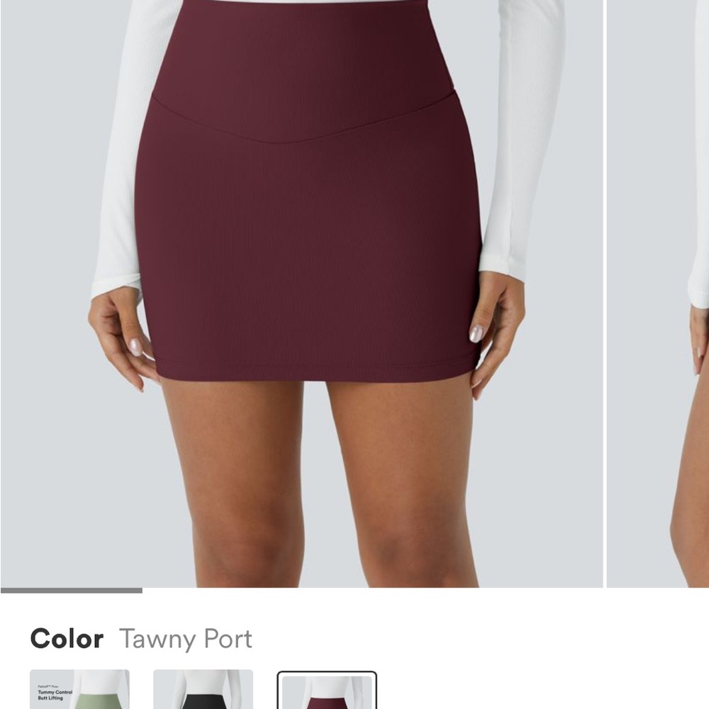 HALARA Patitoff Mini Skirt